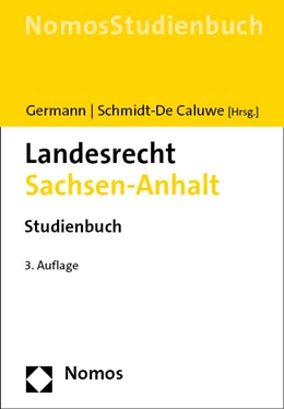 Abbildung von Germann / Schmidt-De Caluwe (Hrsg.) | Landesrecht Sachsen-Anhalt | 3. Auflage | 2024 | beck-shop.de