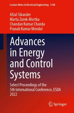 Abbildung von Sikander / Zurek-Mortka | Advances in Energy and Control Systems | 1. Auflage | 2024 | 1148 | beck-shop.de