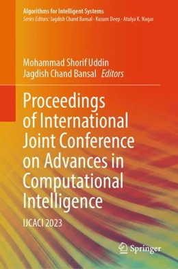 Abbildung von Uddin / Bansal | Proceedings of International Joint Conference on Advances in Computational Intelligence | 1. Auflage | 2024 | beck-shop.de