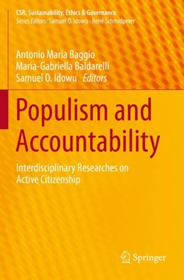 Abbildung von Baggio / Baldarelli | Populism and Accountability | 1. Auflage | 2024 | beck-shop.de