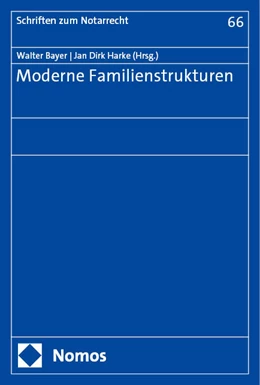 Abbildung von Bayer / Harke | Moderne Familienstrukturen | 1. Auflage | 2024 | 66 | beck-shop.de