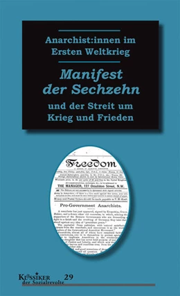 Abbildung von Anarchist:innen im Ersten Weltkrieg | Manifest der Sechzehn | 1. Auflage | 2024 | beck-shop.de
