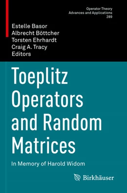 Abbildung von Basor / Tracy | Toeplitz Operators and Random Matrices | 1. Auflage | 2024 | beck-shop.de