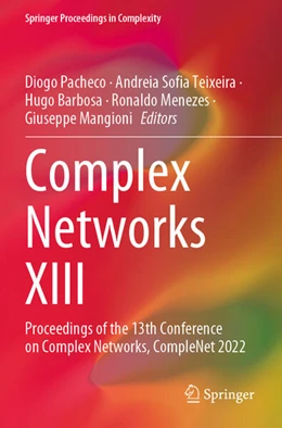 Abbildung von Pacheco / Teixeira | Complex Networks XIII | 1. Auflage | 2024 | beck-shop.de