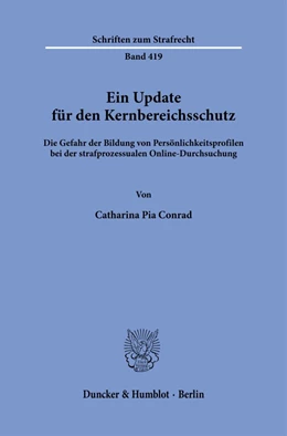 Abbildung von Conrad | Ein Update für den Kernbereichsschutz. | 1. Auflage | 2024 | beck-shop.de