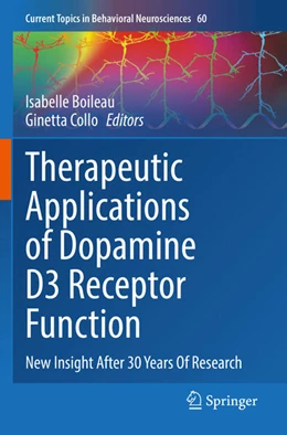 Abbildung von Collo / Boileau | Therapeutic Applications of Dopamine D3 Receptor Function | 1. Auflage | 2024 | beck-shop.de