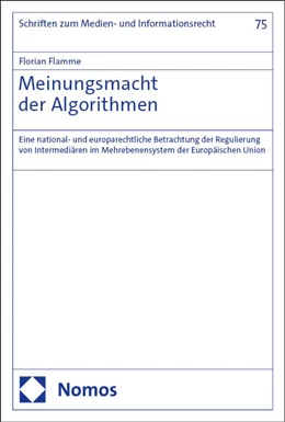 Abbildung von Flamme | Meinungsmacht der Algorithmen | 1. Auflage | 2024 | 75 | beck-shop.de