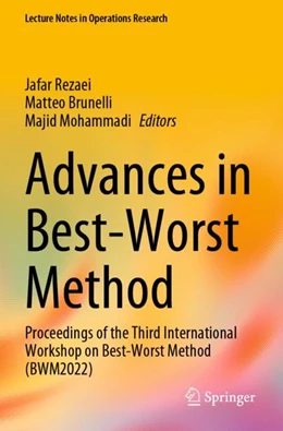 Abbildung von Rezaei / Brunelli | Advances in Best-Worst Method | 1. Auflage | 2024 | beck-shop.de