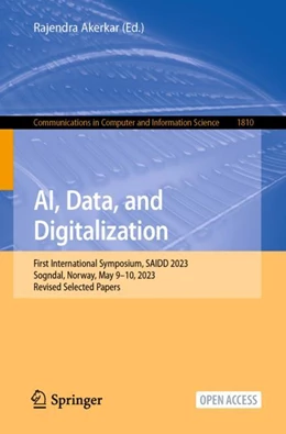 Abbildung von Akerkar | AI, Data, and Digitalization | 1. Auflage | 2024 | 1810 | beck-shop.de