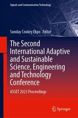 Abbildung von Ekpo | The Second International Adaptive and Sustainable Science, Engineering and Technology Conference | 1. Auflage | 2024 | beck-shop.de