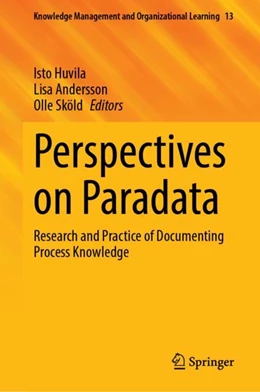 Abbildung von Huvila / Andersson | Perspectives on Paradata | 1. Auflage | 2024 | 13 | beck-shop.de