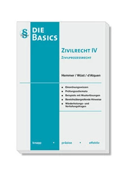 Abbildung von Hemmer / Wüst | Basics Zivilrecht IV | 11. Auflage | 2024 | beck-shop.de