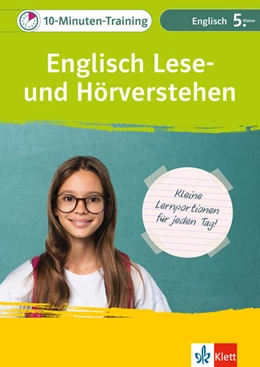 Abbildung von Klett 10-Minuten-Training Englisch Lese- und Hörverstehen 5. Klasse | 1. Auflage | 2024 | beck-shop.de