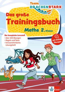 Abbildung von Klett Team Drachenstark: Das große Trainingsbuch Mathe 2. Klasse | 1. Auflage | 2024 | beck-shop.de