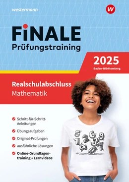 Abbildung von FiNALE Prüfungstraining Realschulabschluss Baden-Württemberg. Mathematik 2025 | 1. Auflage | 2024 | beck-shop.de