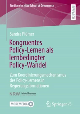 Abbildung von Plümer | Kongruentes Policy-Lernen als lernbedingter Policy-Wandel | 1. Auflage | 2024 | beck-shop.de