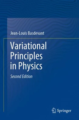 Abbildung von Basdevant | Variational Principles in Physics | 2. Auflage | 2024 | beck-shop.de