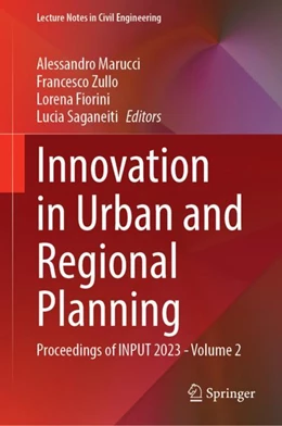 Abbildung von Marucci / Zullo | Innovation in Urban and Regional Planning | 1. Auflage | 2024 | 463 | beck-shop.de