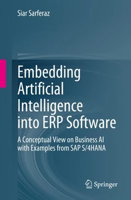 Abbildung von Sarferaz | Embedding Artificial Intelligence into ERP Software | 1. Auflage | 2024 | beck-shop.de