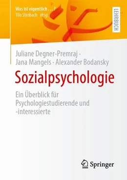 Abbildung von Degner / Mangels | Sozialpsychologie | 1. Auflage | 2024 | beck-shop.de