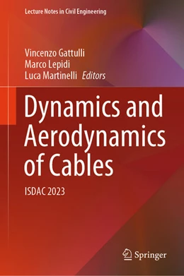 Abbildung von Gattulli / Lepidi | Dynamics and Aerodynamics of Cables | 1. Auflage | 2024 | beck-shop.de