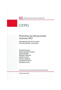 Abbildung von Bernasconi / Passucci | Protezione dei dati personali: orizzonte 2023 | 1. Auflage | 2024 | Volume 60 | beck-shop.de