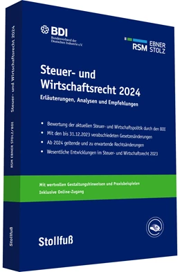 Abbildung von BDI / RSM Ebner Stolz | Steuer- und Wirtschaftsrecht 2024 | 11. Auflage | 2024 | beck-shop.de