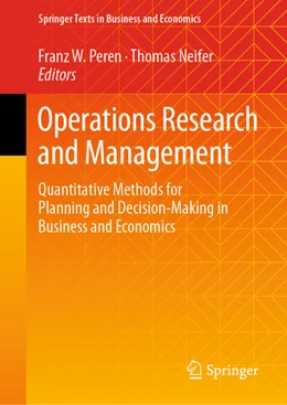 Abbildung von Peren / Neifer | Operations Research and Management | 1. Auflage | 2024 | beck-shop.de