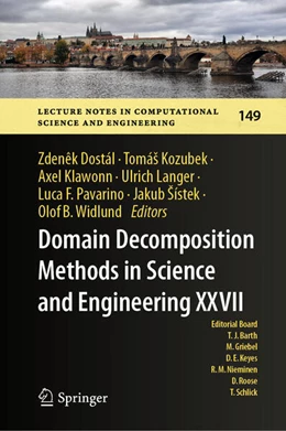 Abbildung von Dostál / Kozubek | Domain Decomposition Methods in Science and Engineering XXVII | 1. Auflage | 2024 | beck-shop.de
