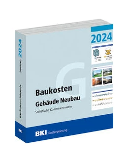 Abbildung von BKI Baukosten Gebäude Neubau 2024 - Teil 1 | 1. Auflage | 2024 | beck-shop.de