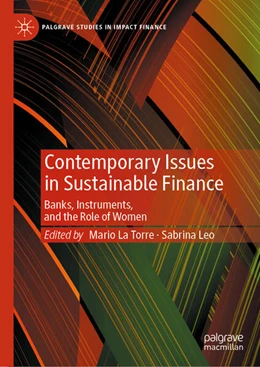 Abbildung von La Torre / Leo | Contemporary Issues in Sustainable Finance | 1. Auflage | 2024 | beck-shop.de