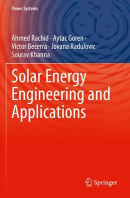 Abbildung von Rachid / Goren | Solar Energy Engineering and Applications | 1. Auflage | 2024 | beck-shop.de