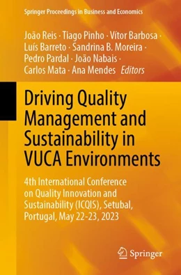 Abbildung von Reis / Pinho | Driving Quality Management and Sustainability in VUCA Environments | 1. Auflage | 2024 | beck-shop.de