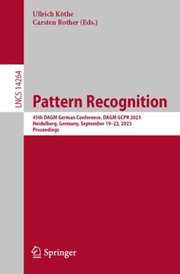 Abbildung von Köthe / Rother | Pattern Recognition | 1. Auflage | 2024 | 14264 | beck-shop.de