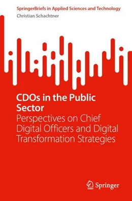Abbildung von Schachtner | CDOs in the Public Sector | 1. Auflage | 2024 | beck-shop.de
