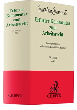 Abbildung von Erfurter Kommentar zum Arbeitsrecht | 25. Auflage | 2025 | Band 51 | beck-shop.de