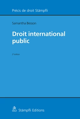 Abbildung von Besson | Droit international public | 2. Auflage | 2024 | beck-shop.de