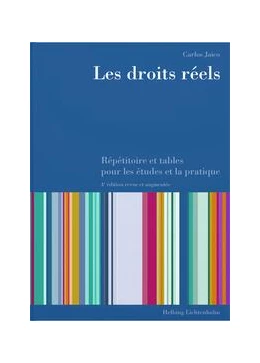 Abbildung von Jaico Carranza | Les droits réels | 4. Auflage | 2024 | beck-shop.de