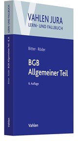 Abbildung von Bitter / Röder | BGB Allgemeiner Teil | 6. Auflage | 2024 | beck-shop.de