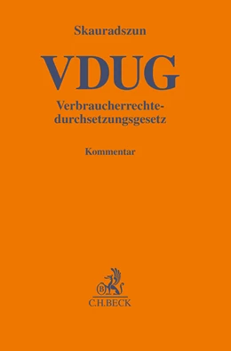 Abbildung von Skauradszun | Verbraucherrechtedurchsetzungsgesetz: VDuG | 1. Auflage | 2025 | beck-shop.de