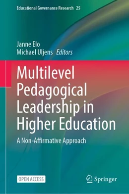 Abbildung von Elo / Uljens | Multilevel Pedagogical Leadership in Higher Education | 1. Auflage | 2024 | 25 | beck-shop.de