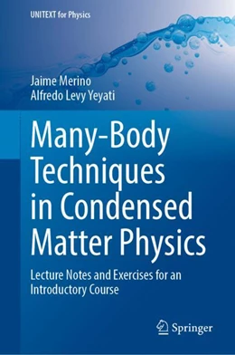 Abbildung von Yeyati / Merino | Many-Body Techniques in Condensed Matter Physics | 1. Auflage | 2024 | beck-shop.de