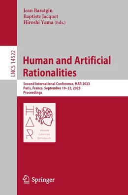 Abbildung von Baratgin / Jacquet | Human and Artificial Rationalities | 1. Auflage | 2024 | 14522 | beck-shop.de