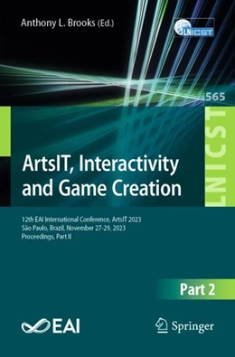 Abbildung von Brooks | ArtsIT, Interactivity and Game Creation | 1. Auflage | 2024 | 565 | beck-shop.de