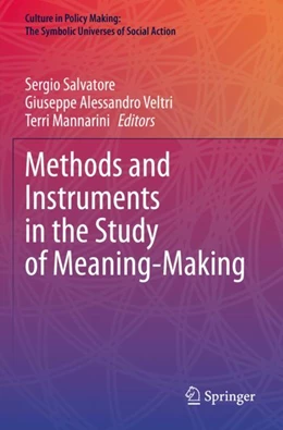 Abbildung von Salvatore / Veltri | Methods and Instruments in the Study of Meaning-Making | 1. Auflage | 2024 | beck-shop.de