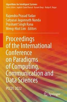 Abbildung von Yadav / Nanda | Proceedings of the International Conference on Paradigms of Computing, Communication and Data Sciences | 1. Auflage | 2024 | beck-shop.de