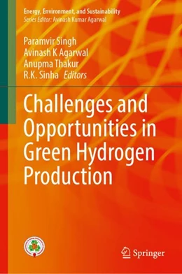 Abbildung von Singh / Agarwal | Challenges and Opportunities in Green Hydrogen Production | 1. Auflage | 2024 | beck-shop.de