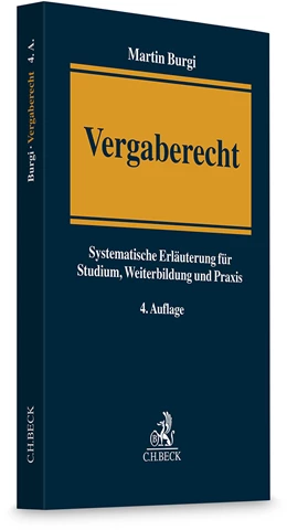 Abbildung von Burgi | Vergaberecht | 4. Auflage | 2025 | beck-shop.de