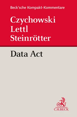 Abbildung von Czychowski / Lettl | Data Act | 1. Auflage | 2025 | beck-shop.de