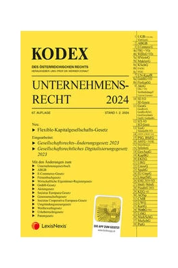 Abbildung von Doralt | KODEX Unternehmensrecht 2024 - inkl. App | 67. Auflage | 2024 | beck-shop.de